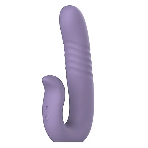 vibrator shock-WINYI Manufacturer Wholesale OEM ODM 2023 trending double head Shock Vibrator wholesale g spot waterproof sex toy  U shaped wearable vibrator for women